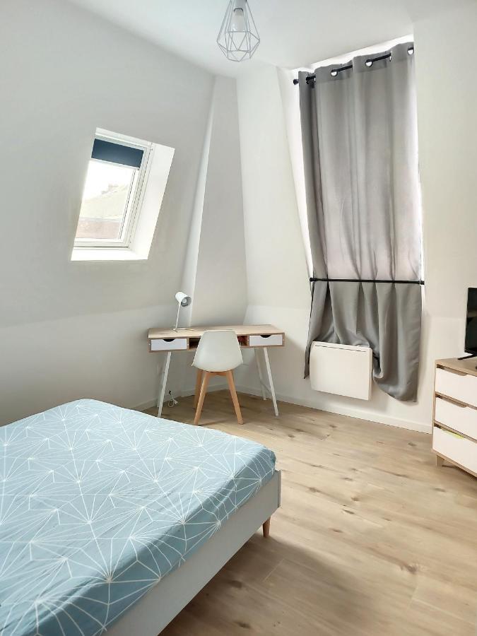 Grand Appart Duplex 6 Pers Gare Wifi Lejlighed Saint-Quentin  Eksteriør billede